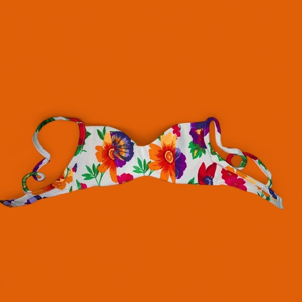 Vintage Floral  Swimsuit- Illusions By Cole